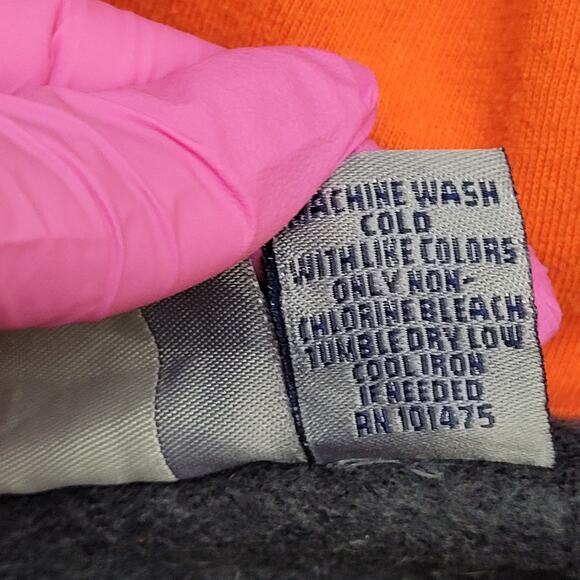 Oklahoma State Cowboys Hoodie Large 25x25 Boxy Faded-Black - Picture 7 of 14